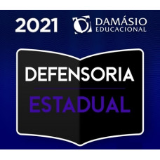 DEFENSORIA PÚBLICA ESTADUAL - DEFENSOR - DPE - DAMÁSIO 2021