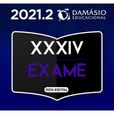 OAB XXXIV - DAMÁSIO EXTENSIVO - 1ª FASE XXXIV (34) - 2021 - TEORIA E QUESTÕES