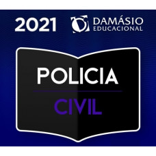 POLÍCIA CIVIL - AGENTE - INVESTIGADOR - INSPETOR - ESCRIVÃO - PC - DAMÁSIO 2021