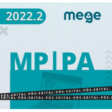 MP PA - PROMOTOR DE JUSTIÇA DE PERNAMBUCO - MPPA RETA FINAL - MEGE 2022
