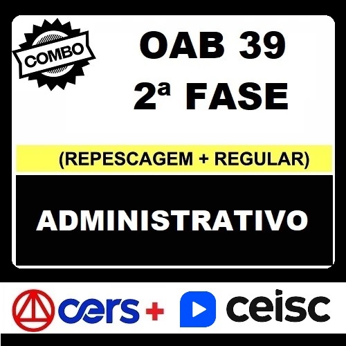 Curso OAB 1ª Fase 39 (Acesso Total) Cers 2023