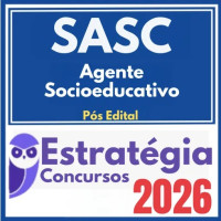 CPU PI – SASC PI (Agente Socioeducativo) Pós Edital – Estratégia 2026