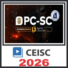 PC SC (Agente e Escrivão) Pós Edital Ceisc 2026
