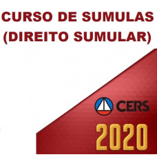 CURSO DE SÚMULAS - DIREITO SUMULAR (CERS  2020)