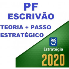 ESCRIVÃO DA PF (POLICIA FEDERAL) TEORIA + PASSO ESTRATÉGICO - ESTRATEGIA 2020