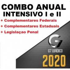 CURSO ANUAL COMPLETO (MÓDULO I E II + LPE + COMPLEMENTARES) - G7 JURÍDICO 2020